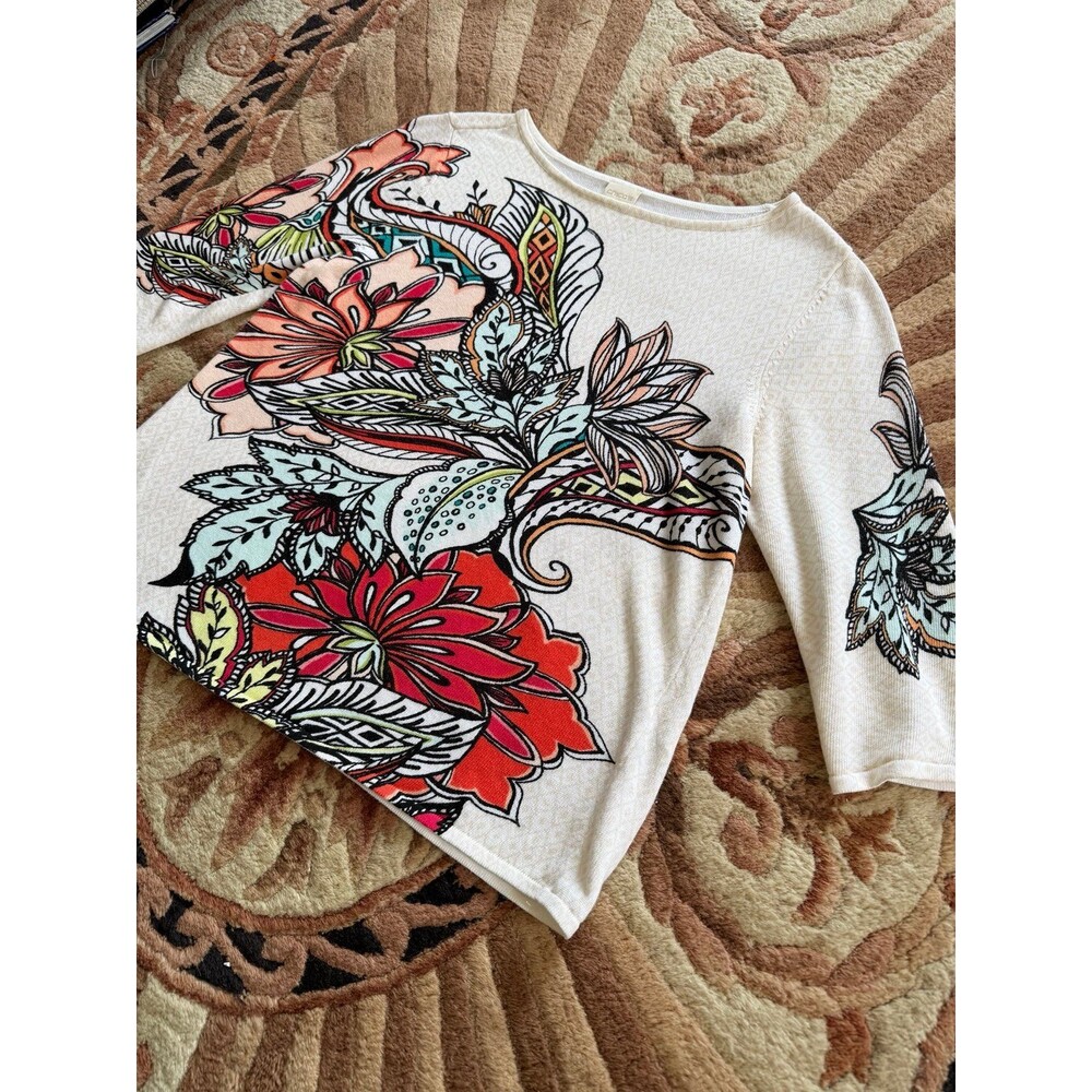 Chicos Colorful top - Picture 5 of 11
